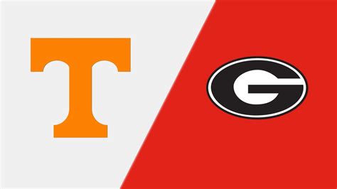 tennessee georgia game live.